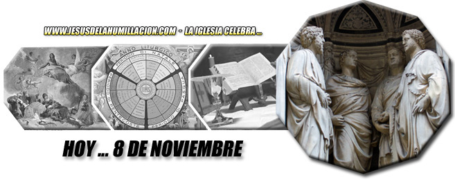 Hoy 8 de noviembre celebramos ...