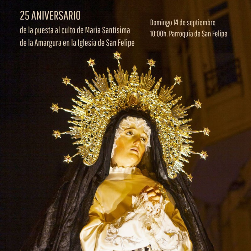 Fiesta de la Virgen de la Amargura. Fiesta de la Virgen de la Amargura.