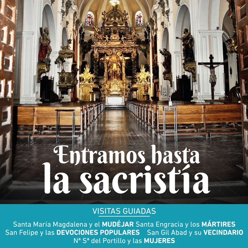 Entramos hasta la sacristía Entramos hasta la sacristía