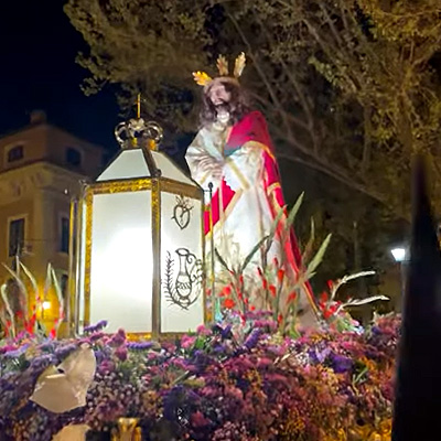 Final de la procesión titular Final de la procesión titular