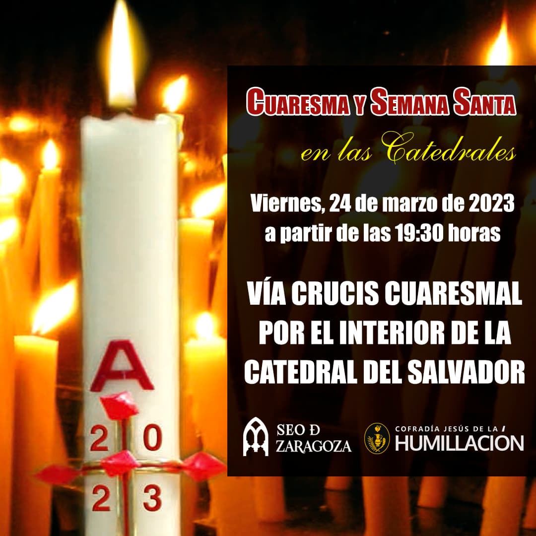 Vía Crucis en La Seo Vía Crucis en La Seo