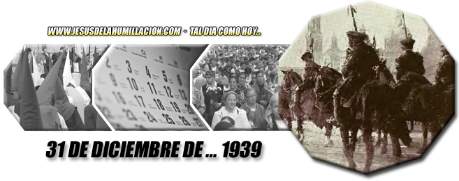 Tal d&iacute;a como hoy ... 31 de diciembre