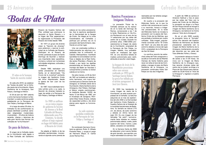 Revista Semana Santa en Zaragoza