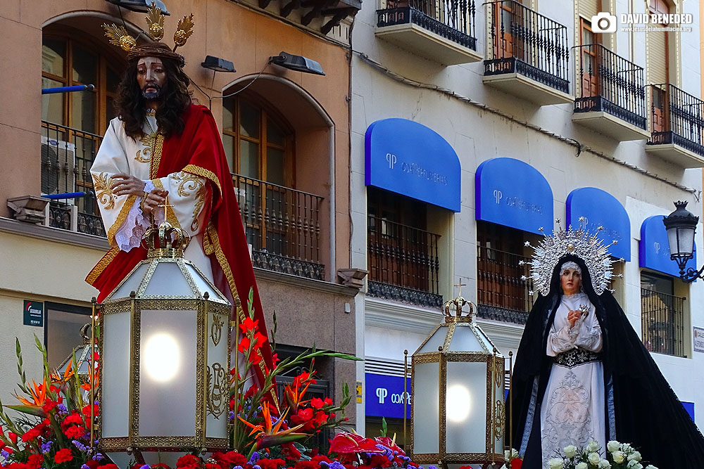 Participación en la procesión del Santo Entierro 2017