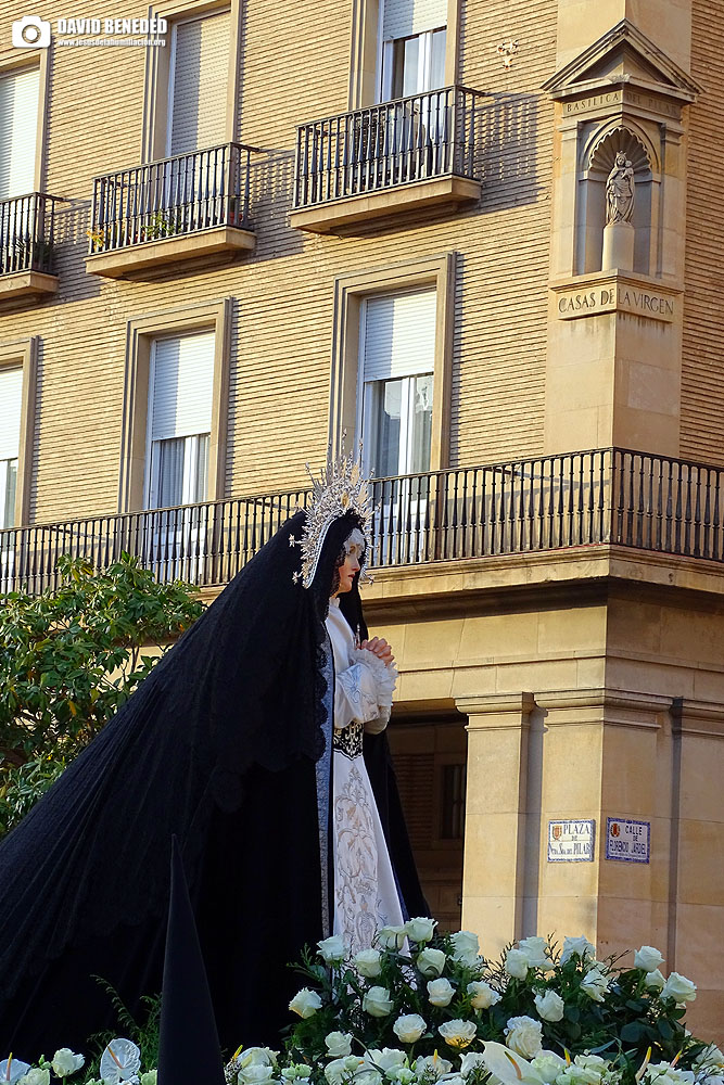 Participación en la procesión del Santo Entierro 2017