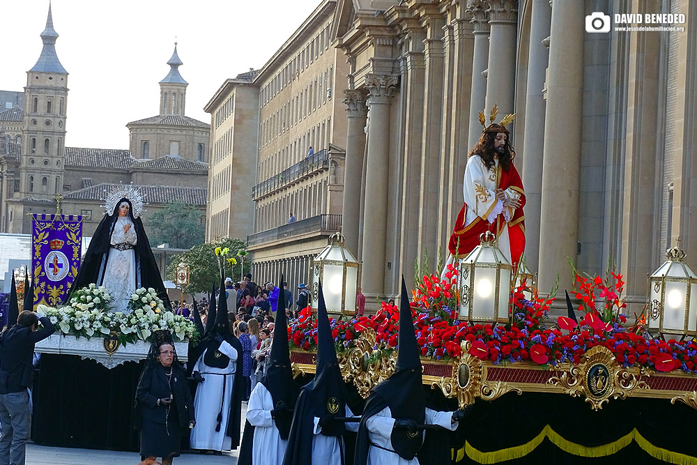 Participación en la procesión del Santo Entierro 2017