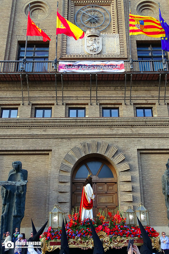 Participación en la procesión del Santo Entierro 2017